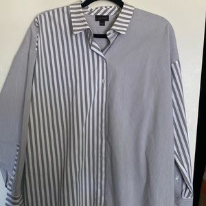 J.Jill strip blouse